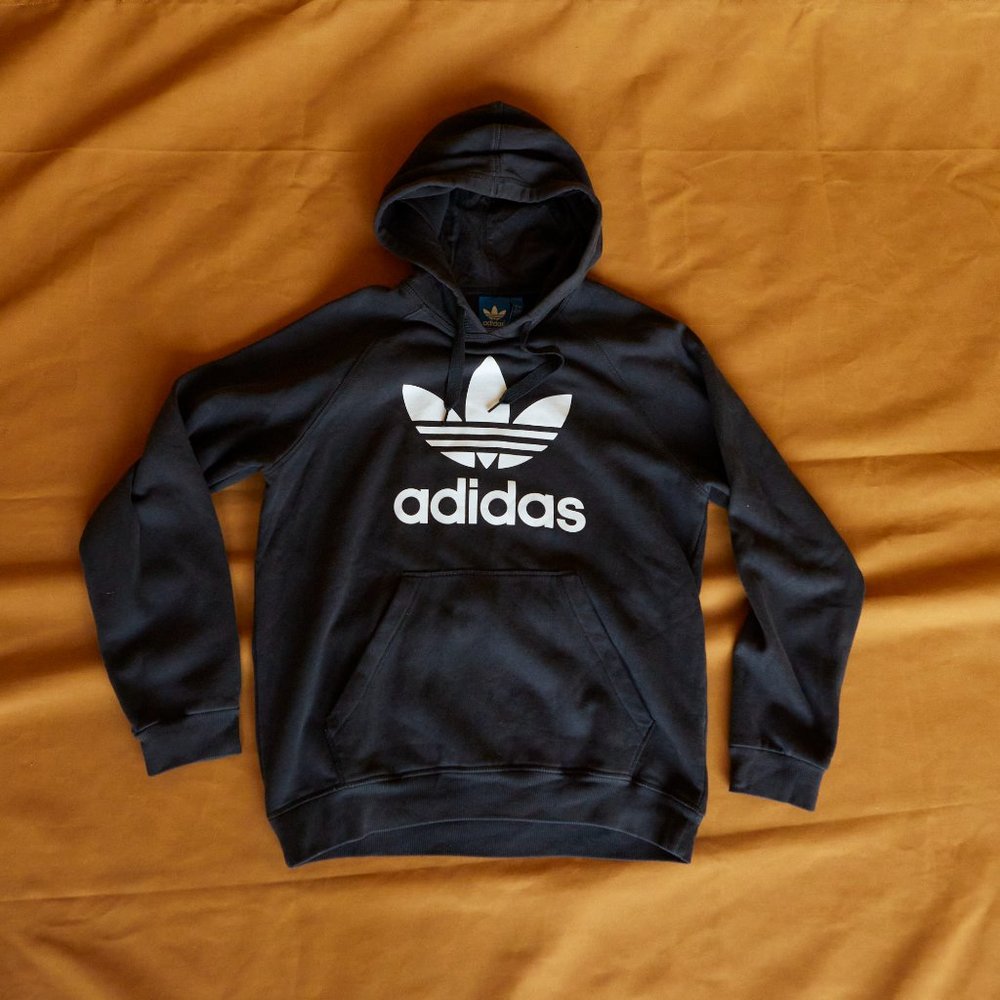 Adidas Mens graphic hoodie size Large